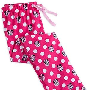 Disney Store Minnie Mouse Ladies  Pants Sleepwear